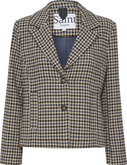 Saint Tropez VickySZ Short Coat Dames Blazer - Maat M