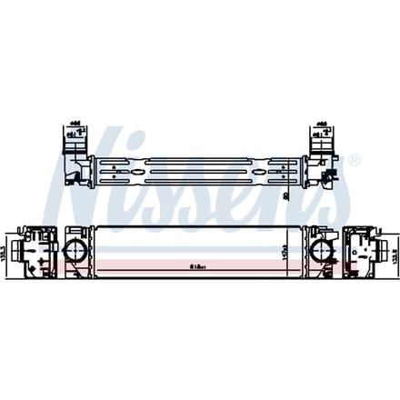 Intercooler NISSENS 961540