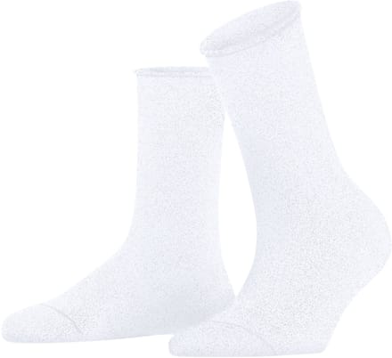 FALKE Shiny eenkleurig lyocell sokken dames wit - maat 35-38