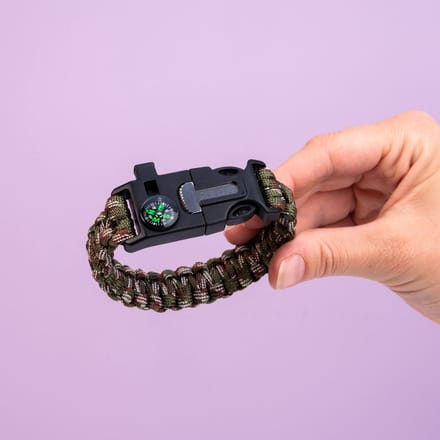 Ditverzinjeniet.nl Paracord 5 In 1 Survival Armband