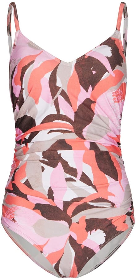 Pastunette - Badpak - Coastal Coral - Roze/Multi - Corrigerend - Maat 36