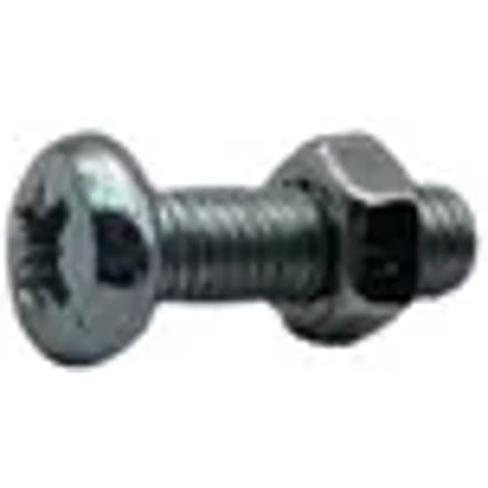 Sencys Metaalschroef+moer Ck M5x16mm Gegalvaniseerd Per 15