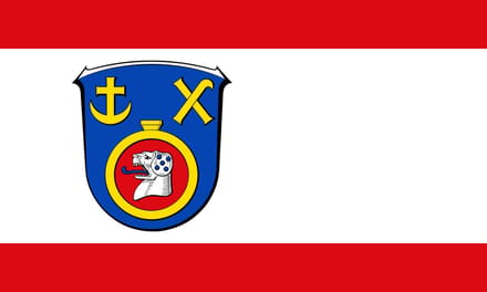 Vlag Weiterstadt 100x150cm