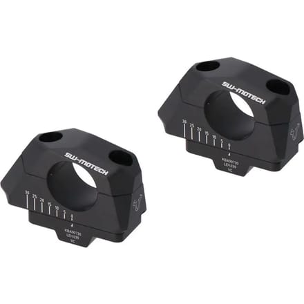 Stuurverhoging met instelbare offset SW-Motech Ø32