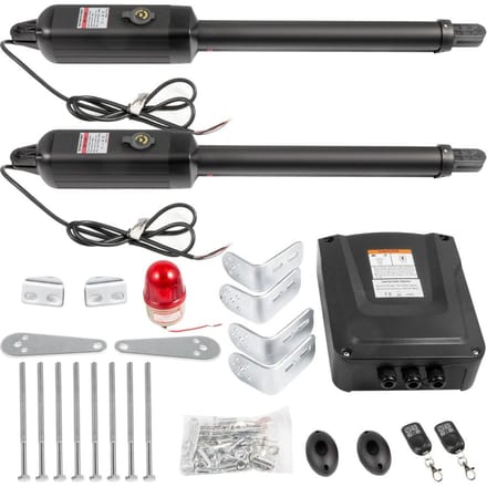 Ouvre-porte automatique à double oscillation Motorisation de porte de garage 457 mm