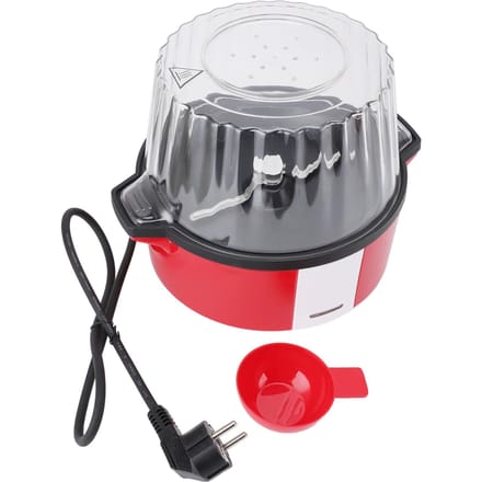 Popcornpopper 70g Grote Capaciteit Anti-aanbaklaag Gemakkelijk te Reinigen Snelle DIY Popcornmaker voor Thuisgebruik EU L gray