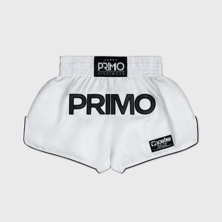 Primo Muay Thai Shorts - Mamba Series - Wit S