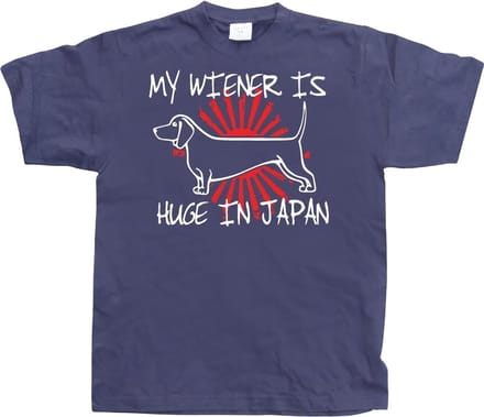 Hybris Mijn Wiener is een enorme hit in Japan! Navy
