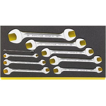 Stahlwille 96830124 TCS WT 10A/9 Dubbele steeksleutelset Sleutelbreedte (inch) 1/2 - 25/32