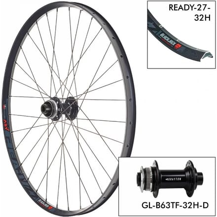 Fietswiel Black Jack D.Ready27 32H - B63TF
