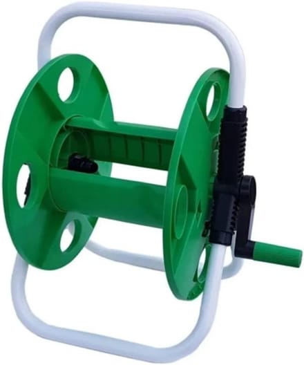 Slanghaspel - Slang oproller - Tuin bewateren - Roestbestendig ontwerp - 45 m slanglengte - Groen