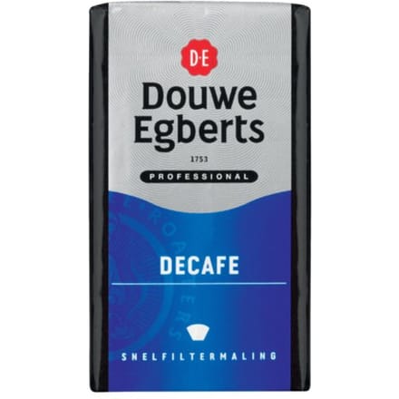 Koffie douwe egberts snelfiltermaling decafe 250gr