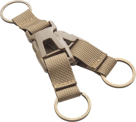 Munkees Afneembare Sleutelhanger Kaki Unisex 15 Cm
