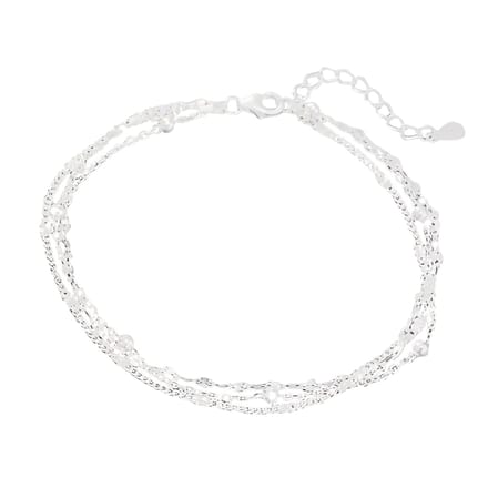 Nivard Armband - Staal - Nep Zilver - Dames - Zilver