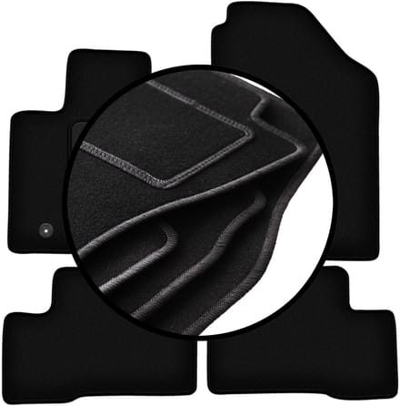 Complete set veloursmatten voor: Kia Sportage V Hybrid SUV (2021-)