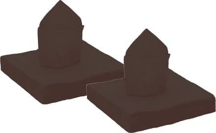 Santex feest servetten - 100x stuks - zwart - 40 x 40 cm - papier