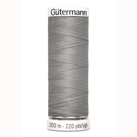 Gütermann Alles-Naaigaren, Grijs - Nr 495, 200 meter, Per Stuk.