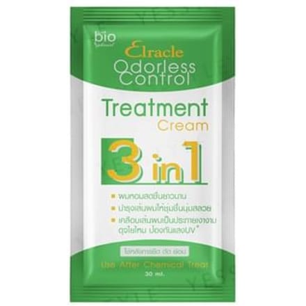 Green bio - Elracle Odorless Control 3 In 1 Treatment Cream Sachet 30ml