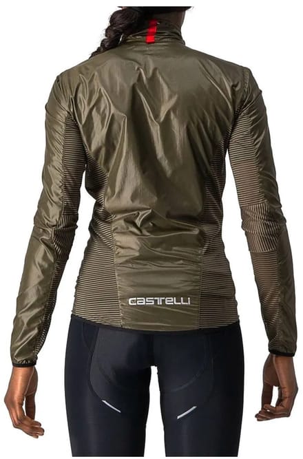 Castelli Aria Shell Jas Groen L Vrouw