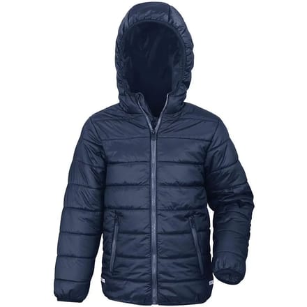 Result Junior Soft Padded Jacket RT233J - Navy/Navy - S (5-6)