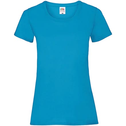 Dames-T-shirt Fruit of the Loom Valueweight