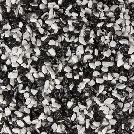 Flamingo - Aquariumgrind Gruzo - Zwart/Wit - 1 kg