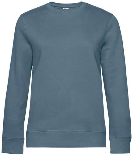 Dames sweatshirt met ronde hals B&C Queen