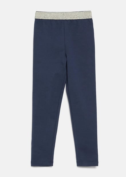 s.Oliver - female - Sweatlegging met glinsterende tailleband