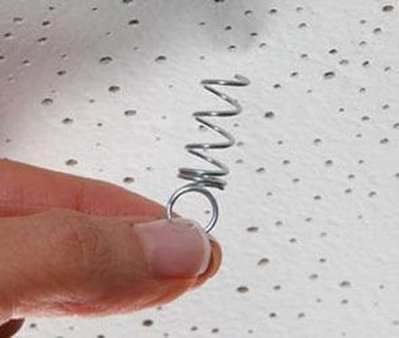 10 stuks - Spiraalhouder voor Systeemplafond / Plafond Ophangoog - type PH-1