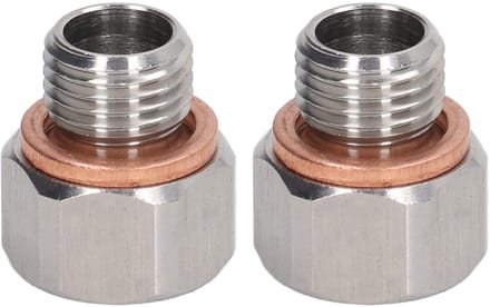 Dailygoods - 2 Stuks Metrische Montageadapter voor Auto's