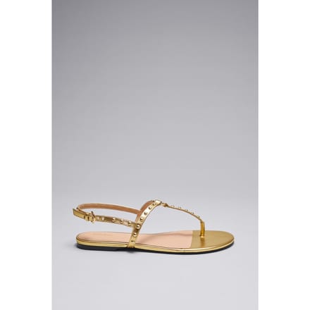 & Other Stories Dione Summer Flat Bronze Größe: 36 | Sandalen Outlet | Damen | Braun