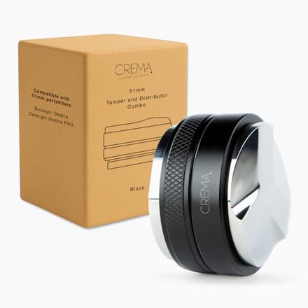 Espresso Distributeur - Koffie Leveler - Consistente Espresso - Dubbelzijdig Verstelbaar - 51mm - Zilver