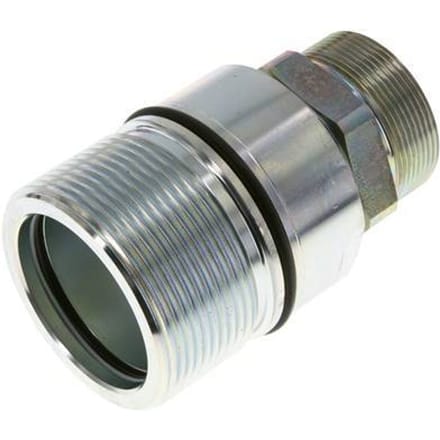 Stalen DN 31.5 Hydraulische Koppeling Snelkoppeling 38 mm S Knelring ISO 8434-1 D M70 x 3