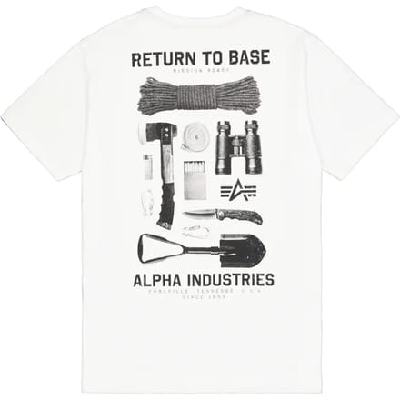T-shirt Alpha Industries Return To Base
