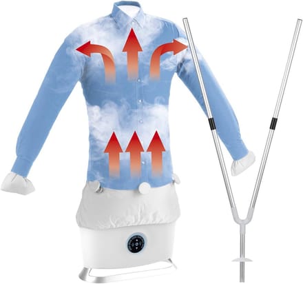 Solacis Strijkpop - Strijkmachine - Strijkpop voor hemden - Strijk pop - Droger - Must have voor uw kleding!