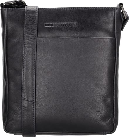 Hide & Stitches Porto Crossbody Schoudertas - Leren Dames Tas - Donker navy
