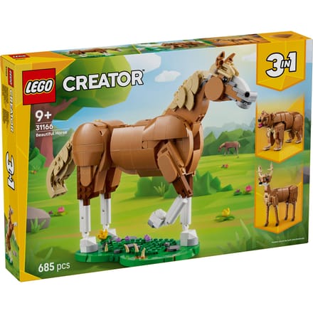 LEGO® Creator 3in1 Prachtig Paard, Dierenbouwset - 31166