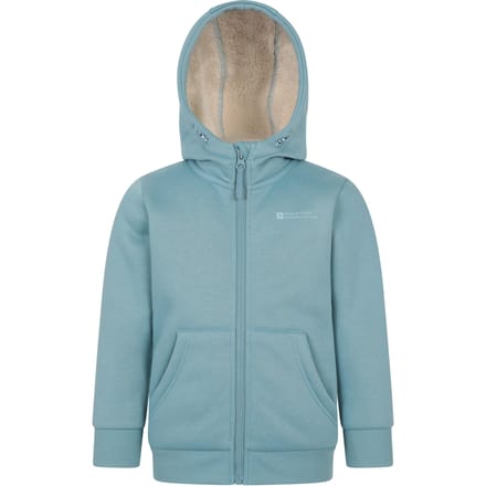 Mountain Warehouse Kinder/Kids Alpine II Full Zip Hoodie (Teal)