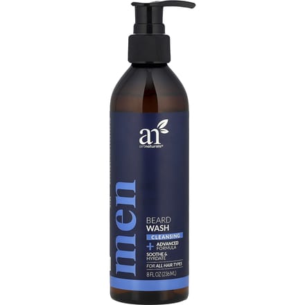 artnaturals, beard wash, 8 fl oz (236 ml) black