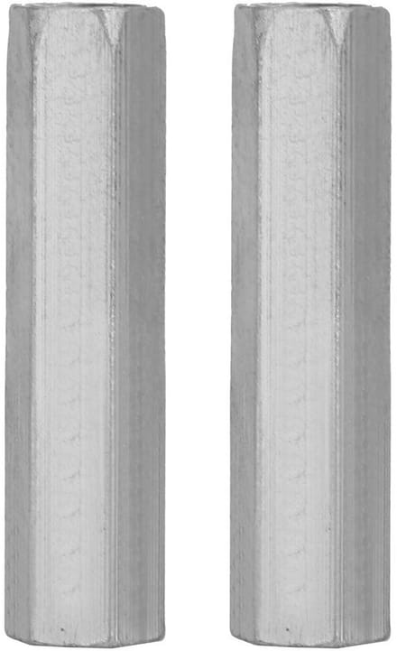 Galvanized Steel Hex Nut Rod Coupling voor Verbinding van Continue Draadstangen - 2 Stuks, Duurzaam en Sterk