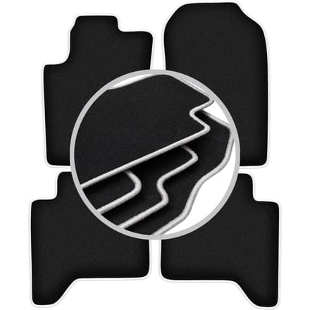 CARLUX-SILVER automatten voor: Ford Ranger Raptor pick-up (2019-)