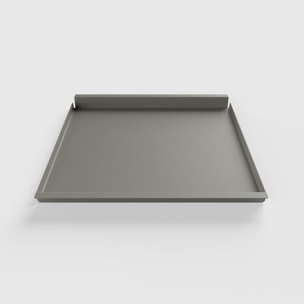 Steellish Dienblad Vierkant - Tray - Aluminium - Grijs - 80x80 cm