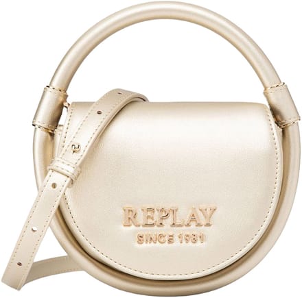 REPLAY handtas schoudertas Handbag Rich Gold goudkleurig