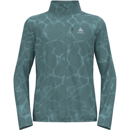Odlo Zeroweight Print Hardloopjas Heren-Blaugrau