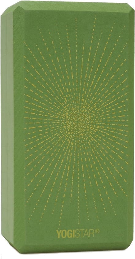 Yogablock yogiblock® basic - art collection - sparkling sunray - kiwi