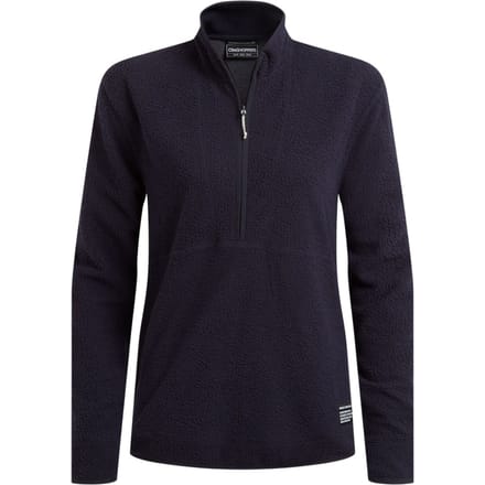 Craghoppers Dames/Dames Compresslite Half Zip Fleece (Donkere saffier)