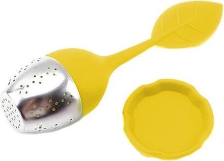 *** 2 Stuks Thee-Eitjes - Theezeefje - Theeblaadje - Houder Inbegrepen - Per Stuk - van Heble® ***