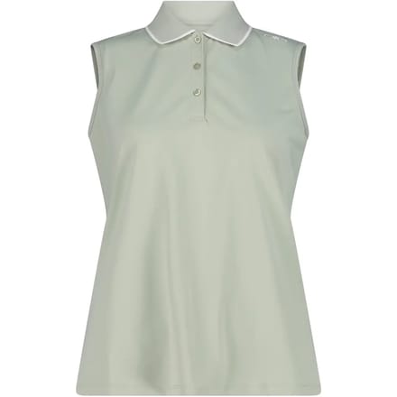 Dames Mouwloos Stretch Piqué Poloshirt CMP