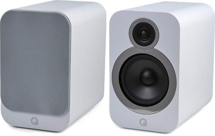 Q Acoustics 3030i Hifi - Boekenplank Luidspreker - Mat Wit (per paar)
