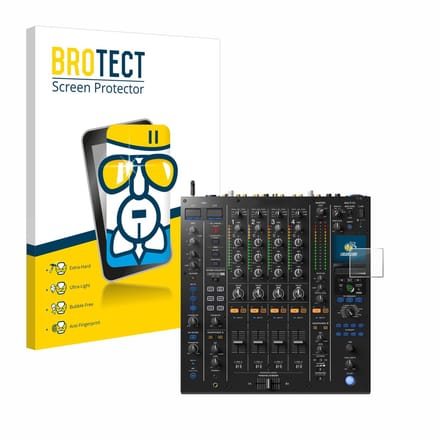 Screenprotector voor Pioneer DJM A9 Beschermglas transparant